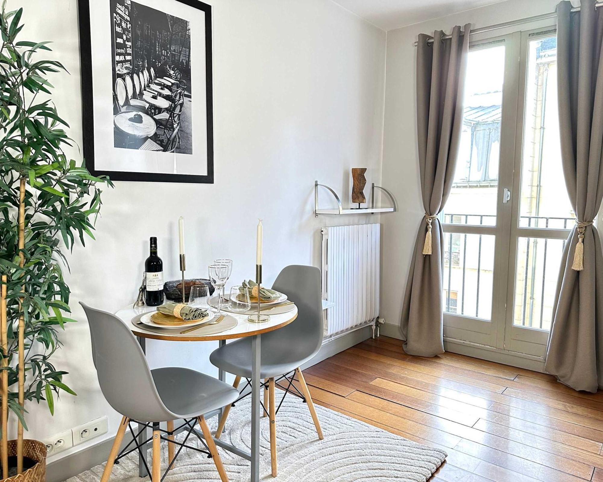 Beautiful Calm Studio In Le Marais Paris Exterior foto